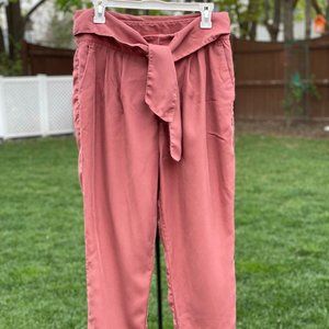 Tie Waist Anthropologie Light Weight Pants